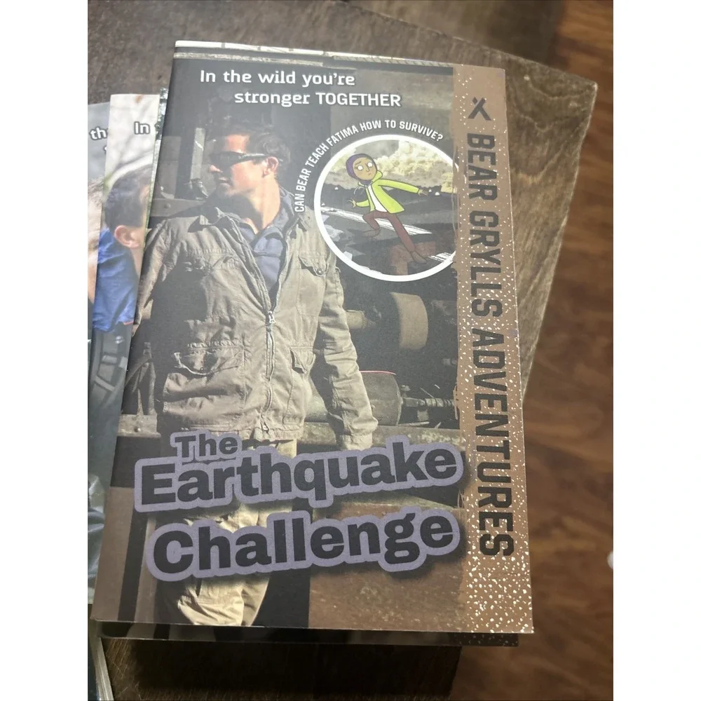 Lot of 8 BEAR GRYLLS ADVENTURES Chapter Books Series~Survival~Challenges